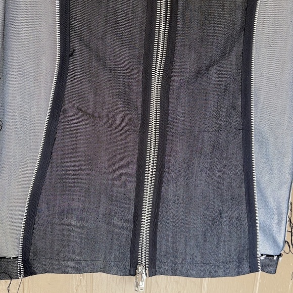 Sohung Designs denim zippered hooded jacket - Picture 6 of 12